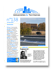 Universités & Territoires n° 138