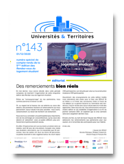 Universités & Territoires n° 143